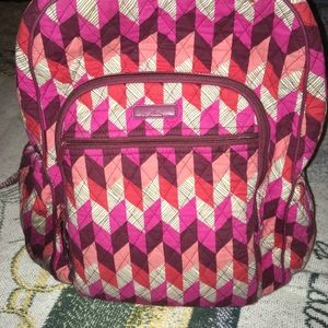 Vera Bradley backpack with computer holder